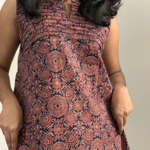 Ajrak print co-ord set kurta